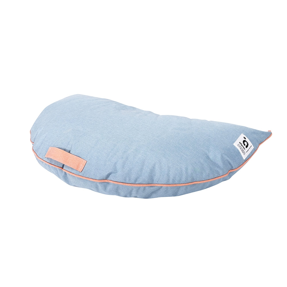 Ibiyaya Snuggler Super Comfortable Nook Pet Bed - Dusty Blue